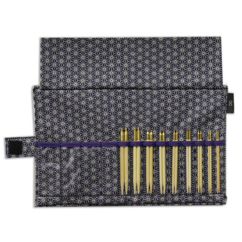 Kinki Amibari SeeKnit Shirotake Interchangeable Circular Standard Set, 9 Sizes, 10cm / 4