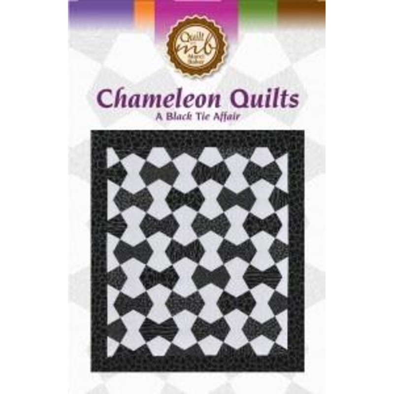 Marci Baker Chameleon: A Black Tie Affair Quilt Pattern