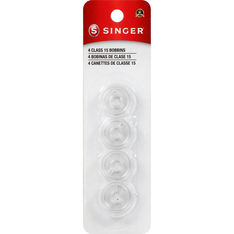 4 Class 15 Bobbins, Plastic