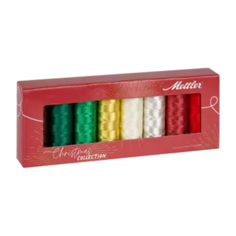 Polysheen & Metallic Christmas collection Thread Gift Pack