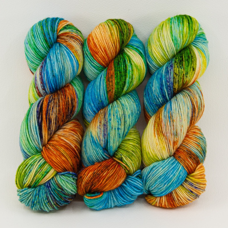 A Summer in Monaco - Monet - Revival Fingering - Dyed Stock