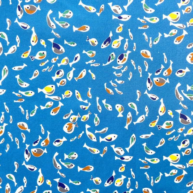 Glimmer Blue-Fat quarter 18"x26" & Half yard 18"x52" & Full yard 36"x52"