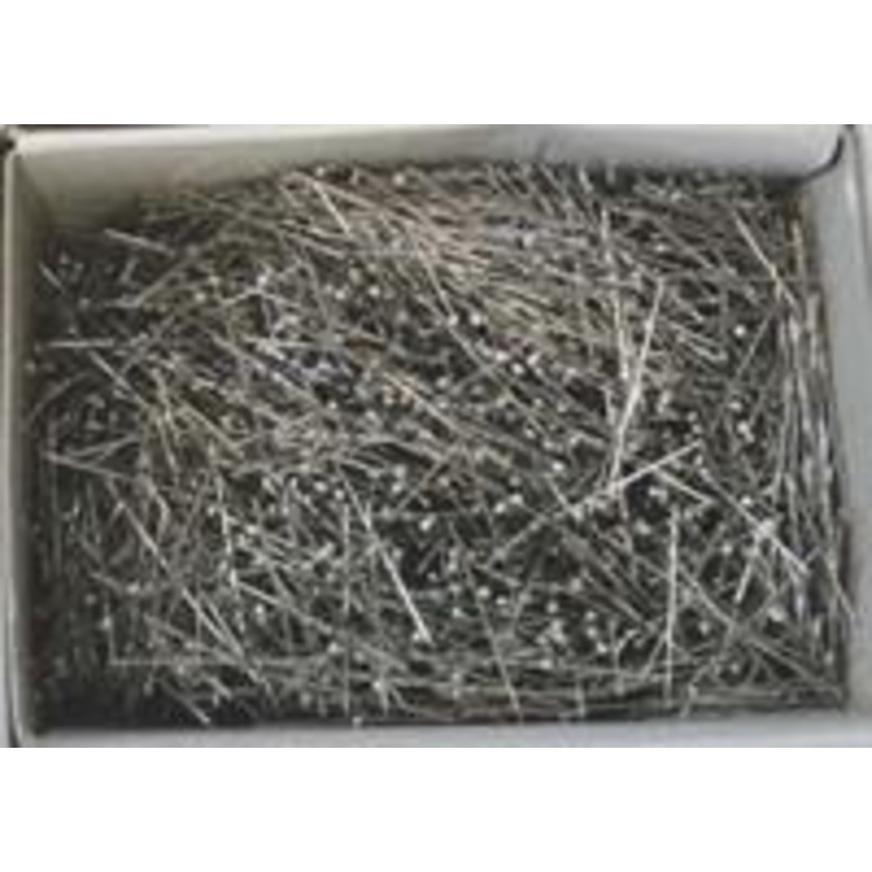 Stainless Steel Extra Fine Pins - Size 17 - 1-1/16 (27MM) x 0.021 - 250g - about 5000 Count
