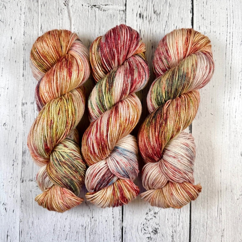 The Poppy Field - Monet - Little Nettle Soft Fingering - Dyed Stock