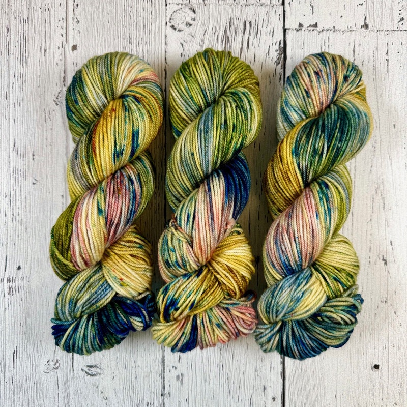 Woman With a Parasol - Renoir - Merino DK / Light Worsted - Dyed Stock