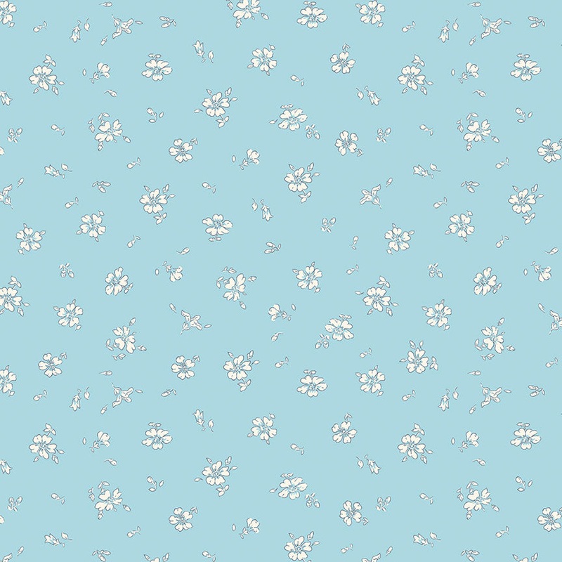 Field Rose A-Fat Quarter 18"x22" & Half Yard 18"x44" & Full yard 36"x44"