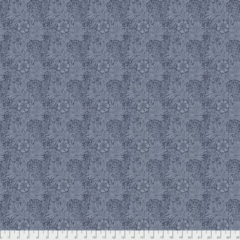 Marigold Navy-Fat Quarter 18"x22" & Half Yard 18"x44" & Full yard 36"x44"