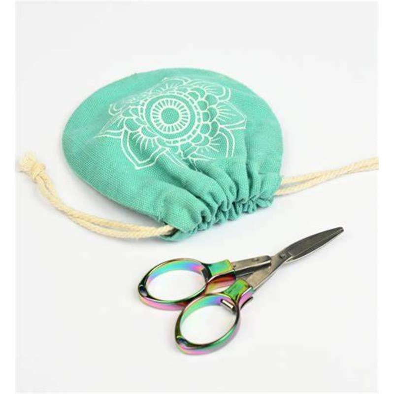 Rainbow Folding Scissors from KnitPro Mindful Collection