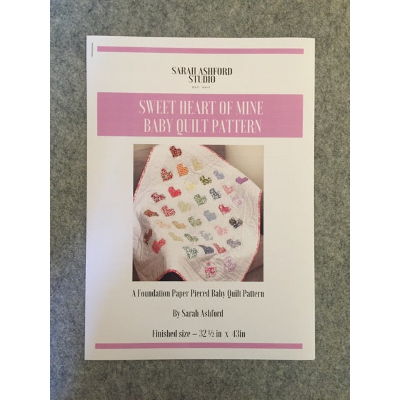 Sweet Heart of Mine Baby Quilt Pattern
