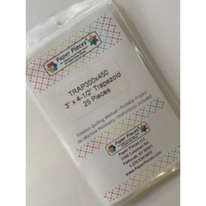 1.5x 3x 4.5 Trapezoid-25 pack