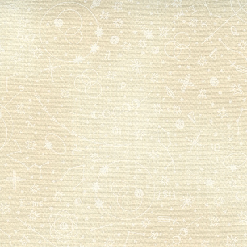 Astra galaxy Milky Way-Fat Quarter 18"x22" & Half Yard 18"x44" & Full yard 36"x44"