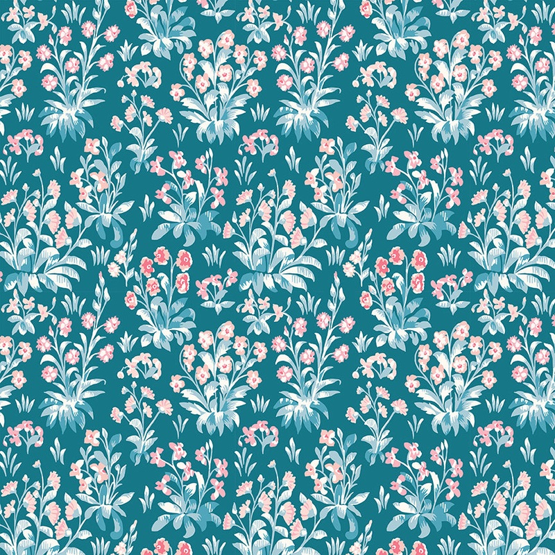Battersea Botanica A-Fat Quarter 18"x22" & Half Yard 18"x44" & Full yard 36"x44"