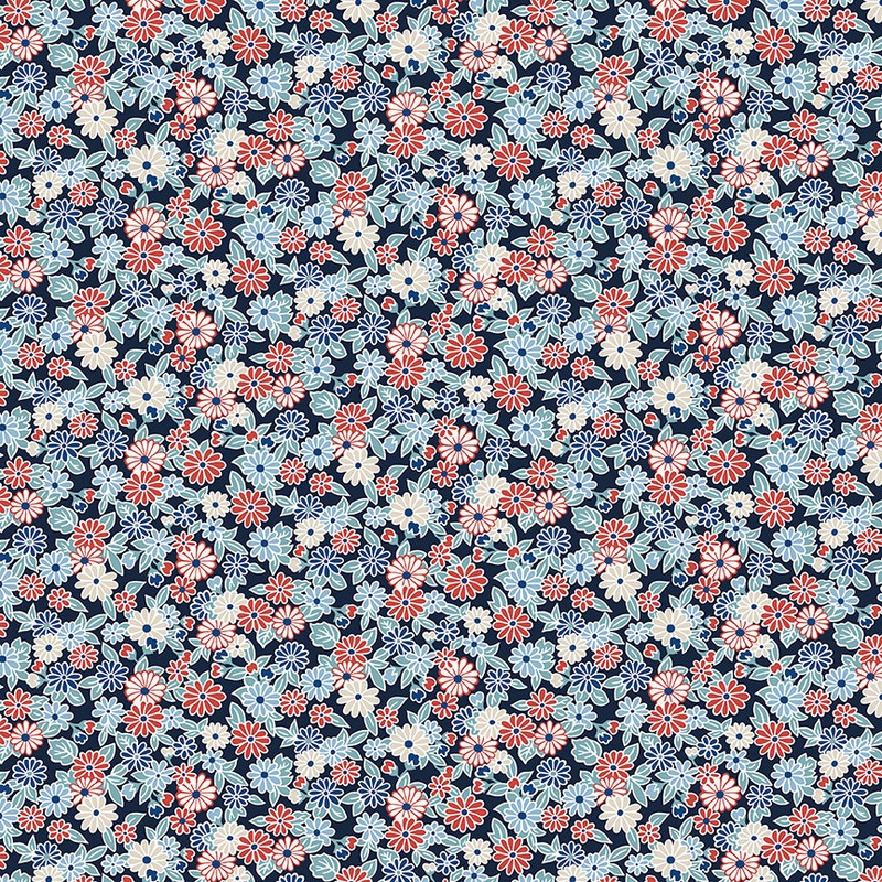 Charming Chrysanthemums A-Fat Quarter 18"x22" & Half Yard 18"x44" & Full yard 36"x44"