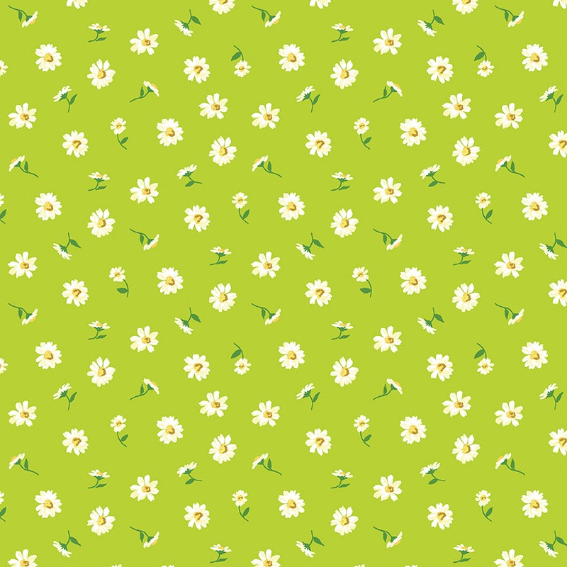Dulwich Daisy C-Fat Quarter 18"x22" & Half Yard 18"x44" & Full yard 36"x44"