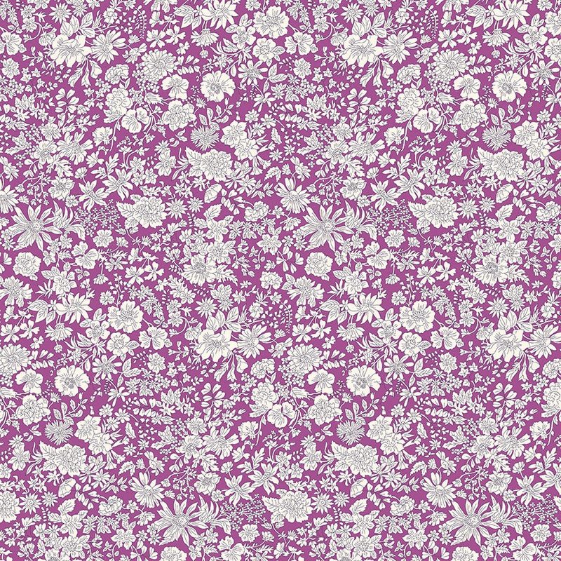 Emily Belle Crocus-Fat Quarter 18"x22" & Half Yard 18"x44" & Full yard 36"x44"