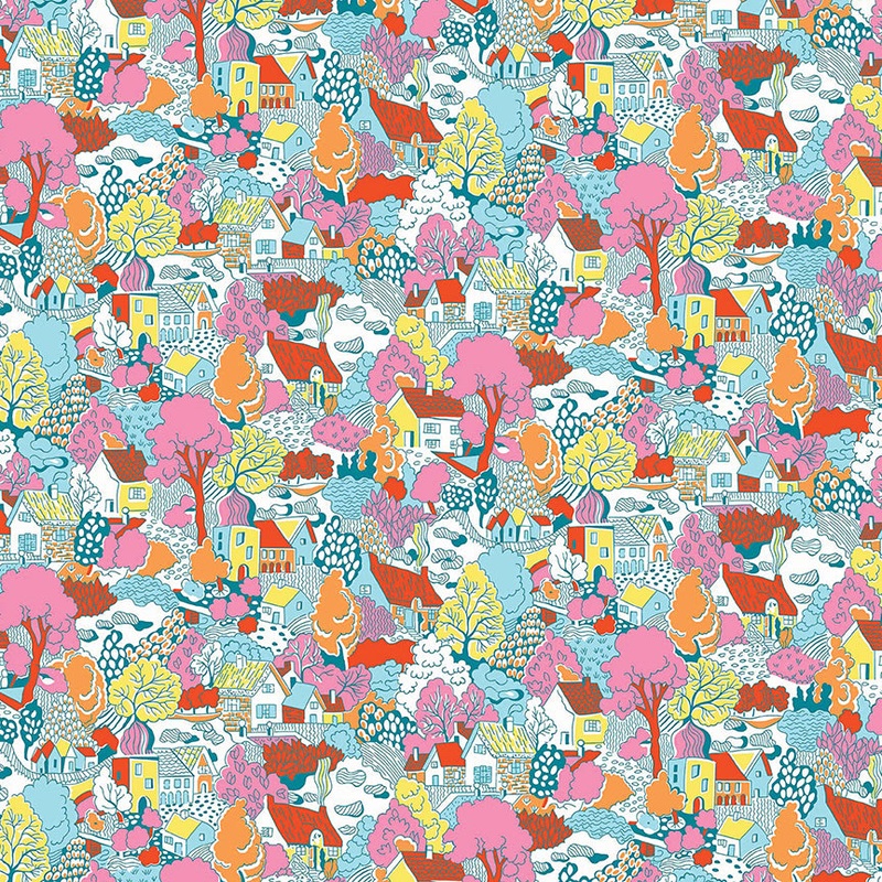 Heath View C-Fat Quarter 18"x22" & Half Yard 18"x44" & Full yard 36"x44"