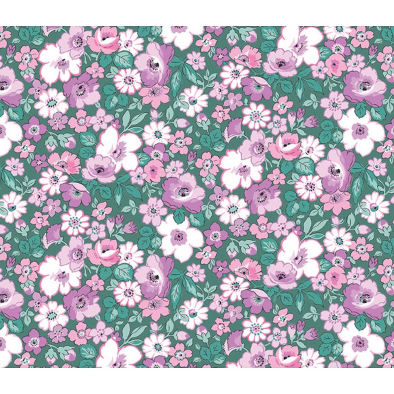Heirloom 1 Hedgerow Bloom A-Fat Quarter 18"x22" & Half Yard 18"x44" & Full yard 36"x44"