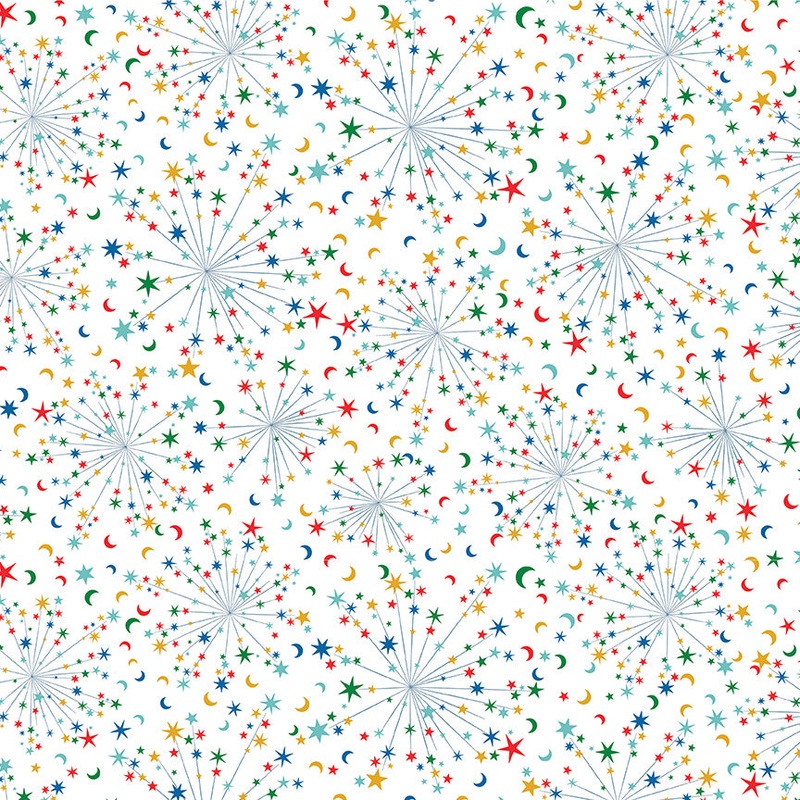 Helen's Star B-Fat Quarter 18"x22" & Half Yard 18"x44" & Full yard 36"x44"