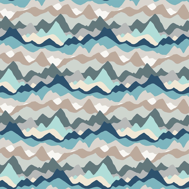 Horizon Sierra Navy-Fat Quarter 18"x22" & Half Yard 18"x44" & Full yard 36"x44"