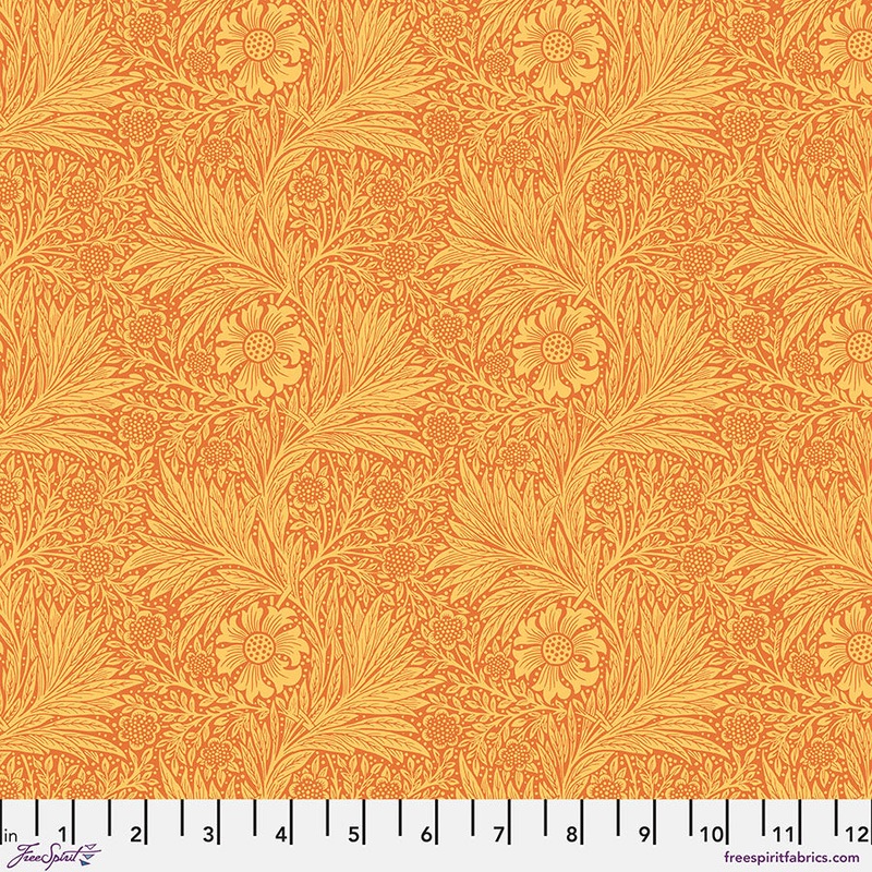 Marigold sunshine-Fat Quarter 18"x22" & Half Yard 18"x44" & Full yard 36"x44"