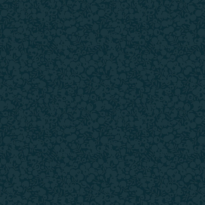 Wiltshire Shadow Navy Blue-Fat Quarter 18"x22" & Half Yard 18"x44" & Full yard 36"x44"