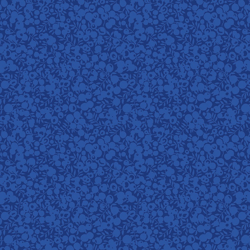 Wiltshire Shadow Royal Blue-Fat Quarter 18"x22" & Half Yard 18"x44" & Full yard 36"x44"