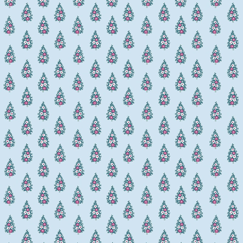 Winter Pine B-Fat Quarter 18"x22" & Half Yard 18"x44" & Full yard 36"x44"