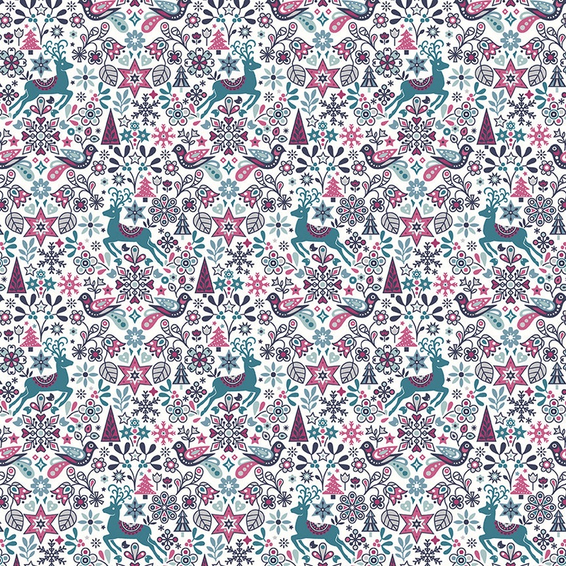 Woodland Wonderland B-Fat Quarter 18"x22" & Half Yard 18"x44" & Full yard 36"x44"