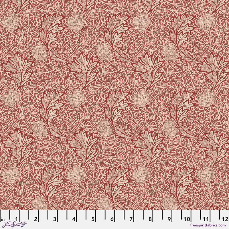 Apple Berry Cotton Lawn-Half Yard 18"x54" & Full yard 36"x54"