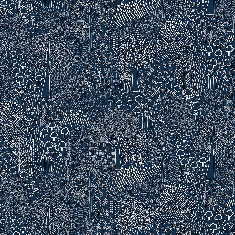 Arboretum Shadow C-Fat Quarter 18"x22" & Half Yard 18"x44" & Full yard 36"x44"