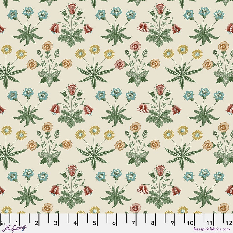 Daisy Multi-Fat Quarter 18"x22" & Half Yard 18"x44" & Full yard 36"x44"