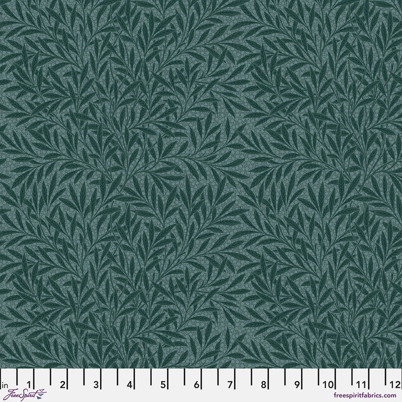 Emery's Willow Blue-Fat Quarter 18"x22" & Half Yard 18"x44" & Full yard 36"x44"