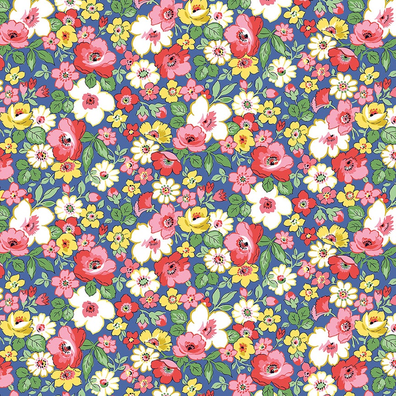 Heirloom 2 Hedgerow Bloom B-Fat Quarter 18"x22" & Half Yard 18"x44" & Full yard 36"x44"