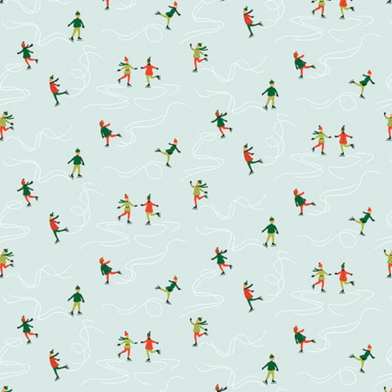 Ice Dancing A-Fat Quarter 18"x22" & Half Yard 18"x44" & Full yard 36"x44"