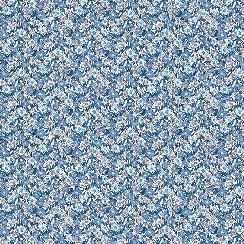 Marguerite Meadow 3-Fat Quarter 18"x22" & Half Yard 18"x44" & Full yard 36"x44"