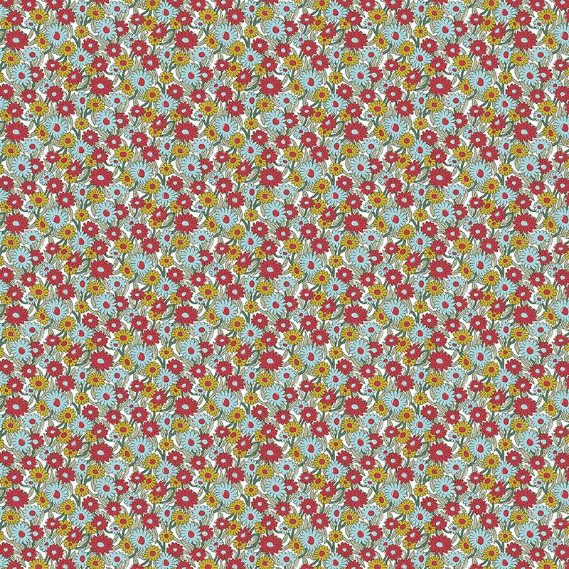 Marguerite Meadow 4-Fat Quarter 18"x22" & Half Yard 18"x44" & Full yard 36"x44"