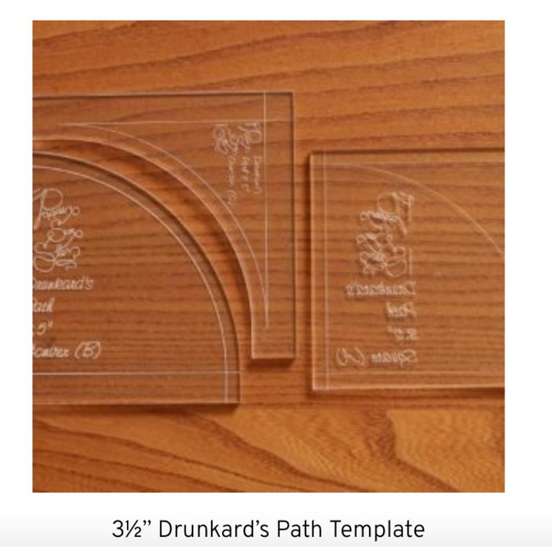 Set 6-3 1/2 Drunkards Path