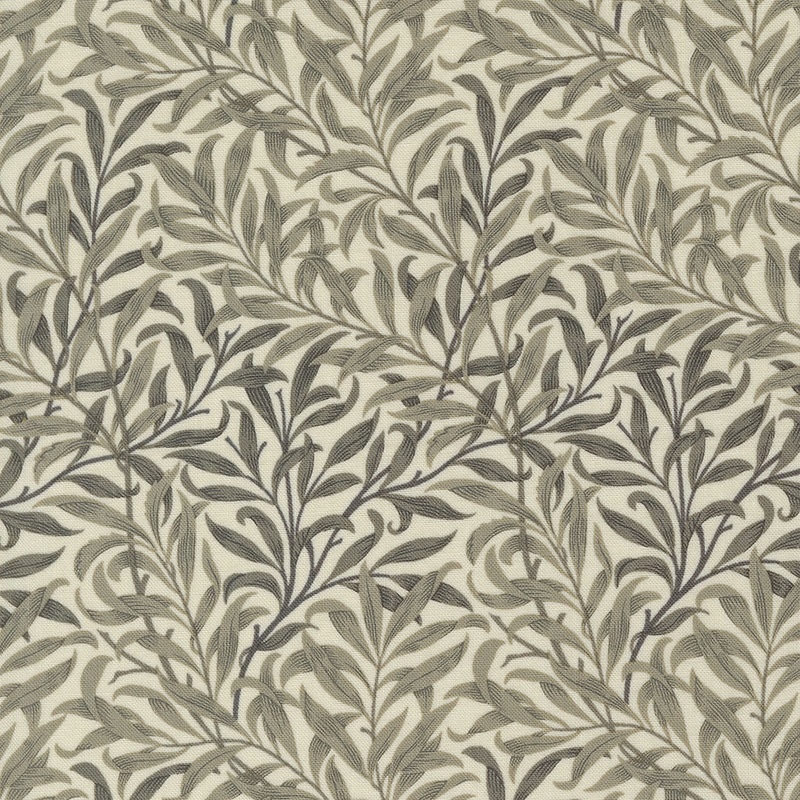 Willow Boughs Porcelain-Fat Quarter 18"x22" & Half Yard 18"x44" & Full yard 36"x44"