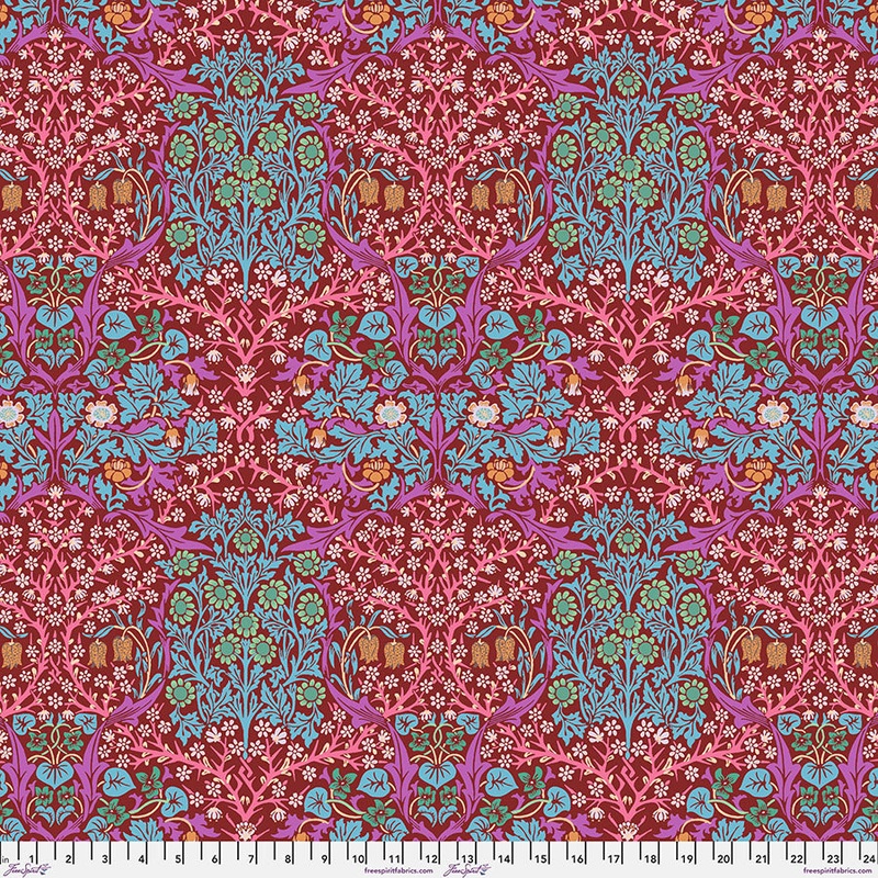 Blackthorn brown KaffeXMorris-Fat Quarter 18"x22" & Half Yard 18"x44" & Full yard 36"x44"