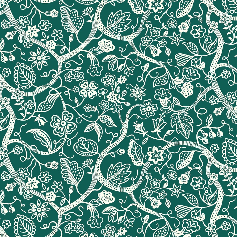 Budding Branches A- Canopy Greens