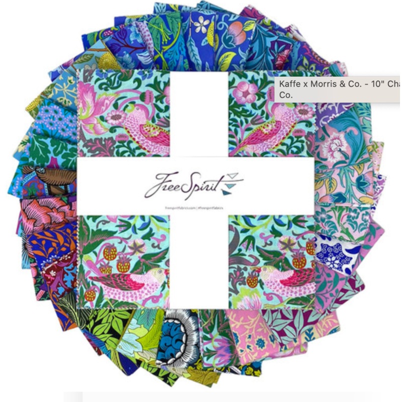 Kaffe X Morris&Co. 10 Charm Pack