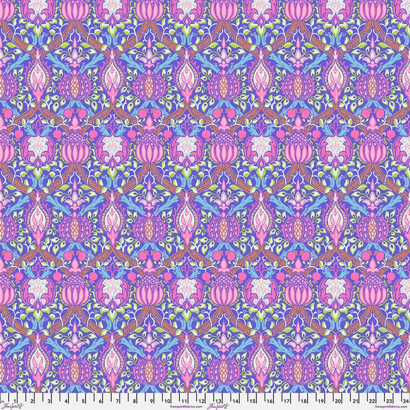 Kaffe X Morris Lawn-Granada Purple