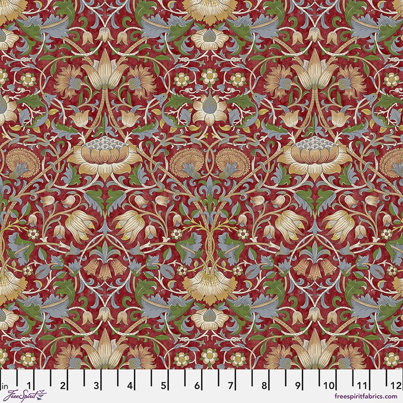 Lodden Crimson-Half Yard 18"x44" & Full yard 36"x44"