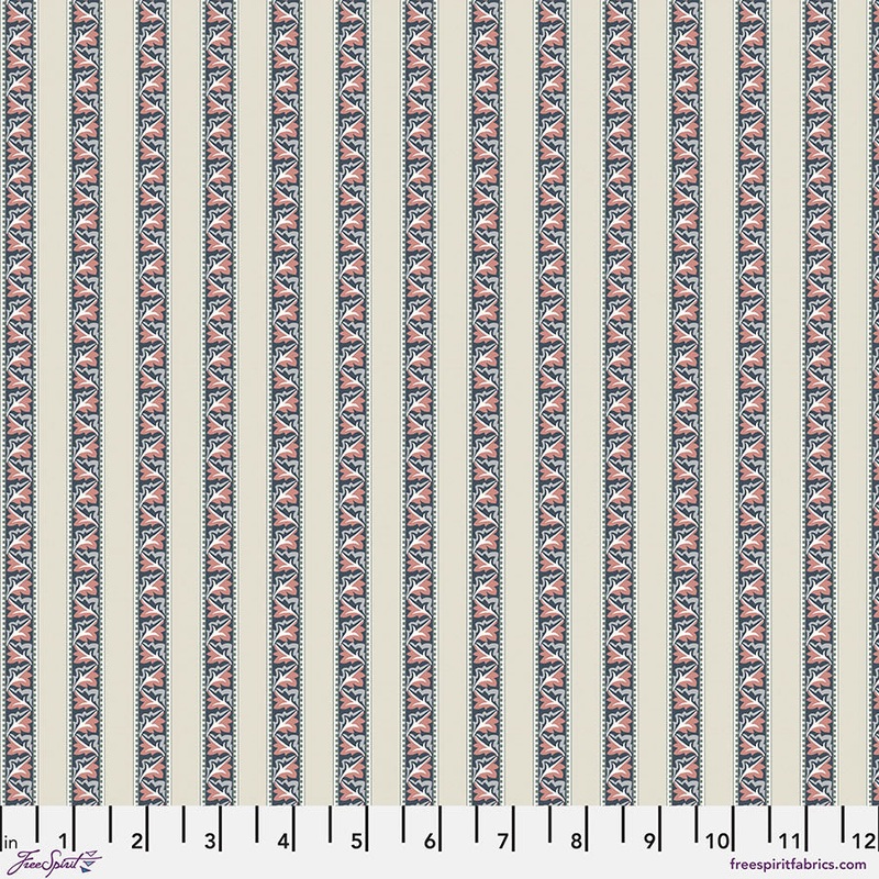 Red Car Stripe-Fat Quarter 18"x22" & Half Yard 18"x44" & Full yard 36"x44"