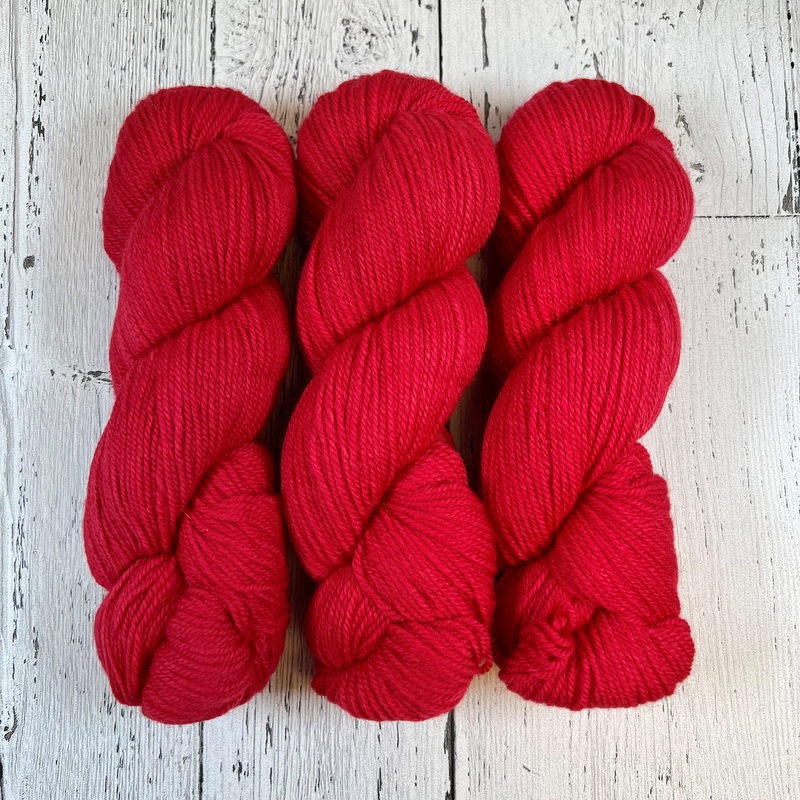 Red Light Sabre - Herlig DK - Dyed Stock