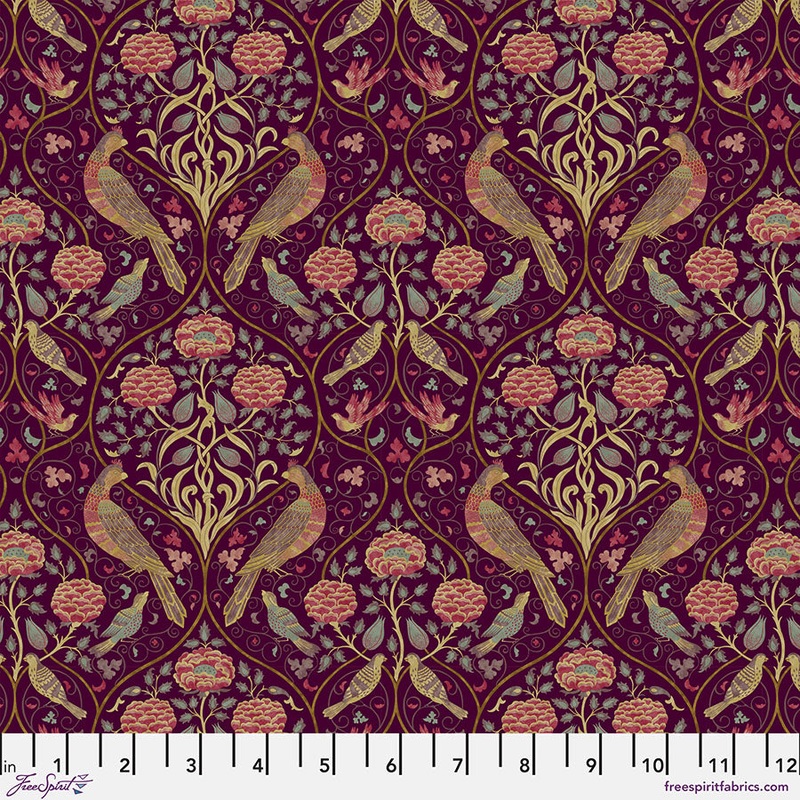 Seasons by May Mulberry-Fat Quarter 18"x22" & Half Yard 18"x44" & Full yard 36"x44"