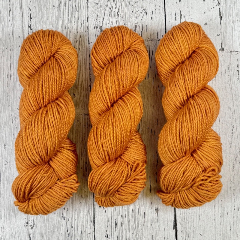 Apricot - Merino DK / Light Worsted - Dyed Stock
