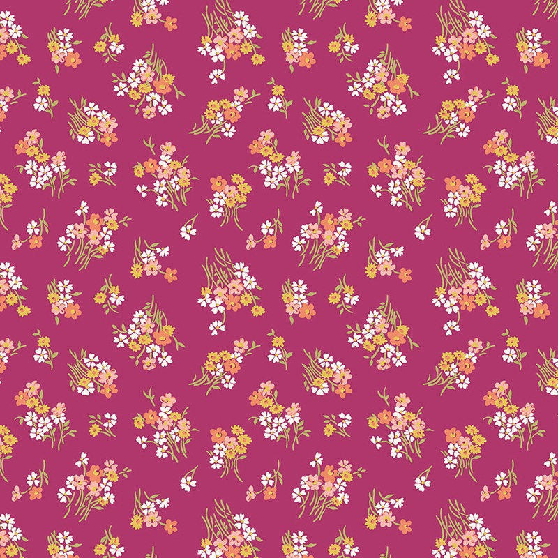 Joanne's Bouquet A-Half Yard 18"x44" & Full yard 36"x44"