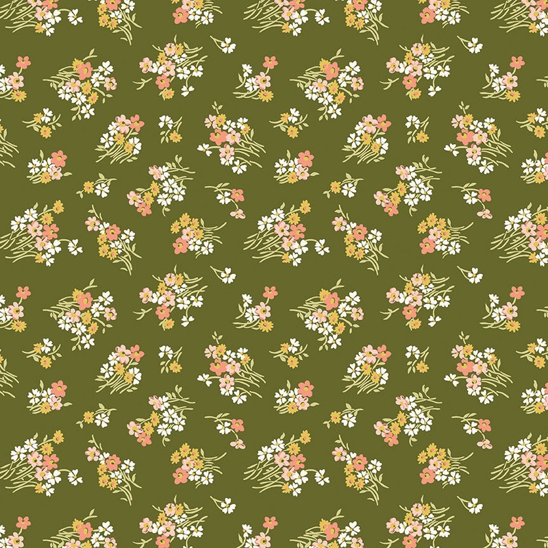 Joanne's Bouquet C-Half Yard 18"x44" & Full yard 36"x44"