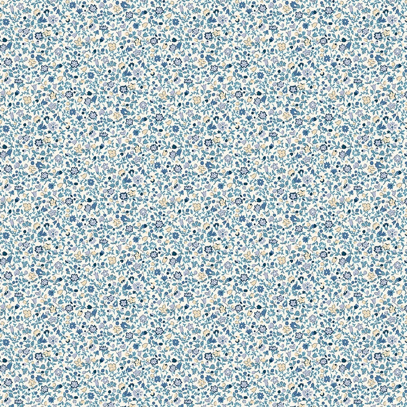 Liberty Denim Floral Posy Haze A